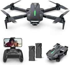 DEERC D70 Mini Drone with Camera,720P HD FPV Foldable Drones,2 Batteries,One Key