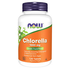 NOW FOODS Chlorella 1000 mg - 120 Tablets