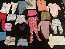 Clothes Lot of 20 Baby Girls Size 12-24 Mo Mix Brand