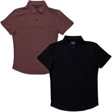 Cuts Clothing Men's PYCA Pro Polo Curve Hem Signature Fit 4 Way Stretch Shirt