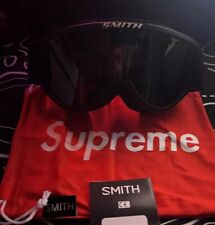 Supreme Smith Ski Snowboard Goggles Black With Box Brand New! - FAST SHIPPING