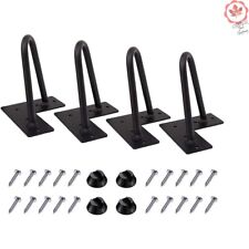 Sturdy Hairpin Legs - DIY Metal Table Legs - Minimalist Design - Set of 4, Black - Toronto - Canada