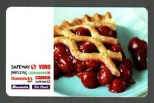 SAFEWAY Slice of Cherry Pie ( 2008 ) Gift Card ( $0 )