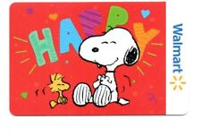 Walmart Snoopy Woodstock Happy Gift Card No $ Value Collectible FD-107279