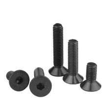 M2M2.5M3M4M5-M12 Black 10.9 Steel Hex Socket Bolt Countersunk Flat Head Screws - CN