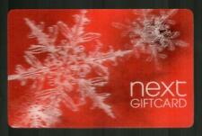 NEXT Snowflakes 2011 Lenticular Gift Card ( $0 )