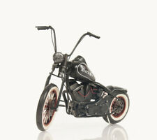 60s Harley Davidson Old Hardtail Chopper Motorcycle Metal Model 13 Home Decor"