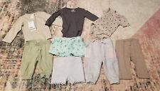 H & M Baby Girl Clothes Bundle 6 MONTHS Mixed Lot 8 Items Bundle Shirt Pants