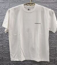 New Neighborhood Japan Technical Apparel Short Sleeve 2Sided Logo Tee White Sz L