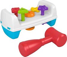 Fisher-Price Toddler Toy Tap & Turn Bench Pretend Tools 2-Sided Construction Set