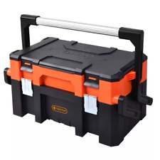 TACTIX Portable Tool Box, Professional Grade Construction 22.75 in.