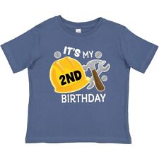 Inktastic Its My 2nd Birthday With Construction Tools Baby T-Shirt Birthdays 2