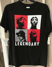 LEGENDARY T-SHIRT: TUPAC , NOTORIOUS BIG, EASY E; Black Sz. Medium BRAND NEW FS