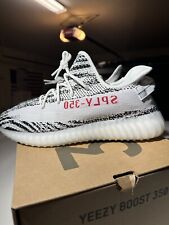 SIZE 9 Adidas YEEZY Boost 350 V2 ZEBRA BRAND NEW🔥 Men's Shoes ATHLETIC