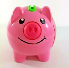 Fisher Price Smart Stages Piggy Bank Toy Talks Pink Pig Shape Unisex E-98 - Fairview - US