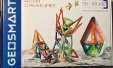 63 Piece Set Alien Creatures by Geosmart Encourages STEM Creativity 5+ - Dover - US