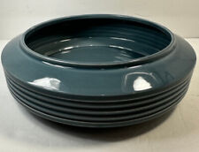 Inarco 1986 Vintage Blue Wave Design Trinket Bowl/Planter Minimalist Art Deco - Toronto - Canada