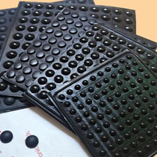 Clear ~ Black ~ RUBBER FEET ~ SMALL Silicone SELF ADHESIVE Stick On Pads