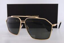 Brand New Dolce & Gabbana Sunglasses DG 2303 02/9A Gold/Dark Gray For Men