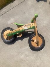 Kids Smart Gear Wooden Balance Bike Excellent Condition Butterfly Floral Design - Strongsville - US