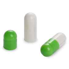 Empty Hard Gelatin Capsule Size 4 Green/White x 500 Kosher & Halaal Joined" - Toronto - Canada"