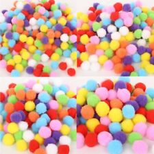 Soft Fluffy Pompom Balls Mixed Colors Home Decoration DIY Art Craft Accessories