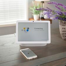 Google Nest Hub Max Chalk Gray Smart Home Device Spotify GA00426-CA OPEN BOX NEW - Bay Shore - US