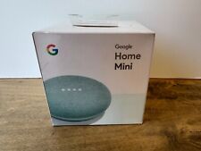 Google Home Mini (GA00275-US) Smart Assistant Speaker - Aqua - BRAND NEW SEALED - Eau Claire - US