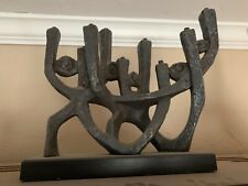 VINTAGE BEAUTIFUL LARGE AUSTIN PRODUCTION 1975 UNIQUE MENORAH WITH FREE SHIPPING