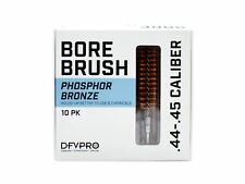 10 Pack- .44/.45 Cal Phosphor Bronze Bore Brushes for Gun Cleaning