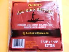 OUTERS CLEANING PATCHES .240-.280 CAL- 6 Bulk Packs, Total Of 1500 Patches!