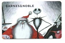 Barnes & Noble Nightmare Before Christmas Gift Card No $ Value Collectible