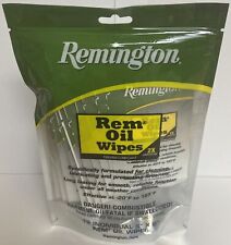 Remington Rem Oil Wipes-Package of 12-6x8" Gun Oil Wipes-18411"