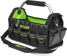 18 Inch Pro Tool Tote with Rotating Handle,Water-Resistant Construction,Green