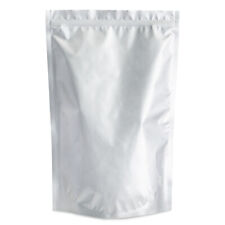 Clearance 100 pcs Aluminum Foil 12x19.5" Stand Up Food Pouch Zip Lock Bags"