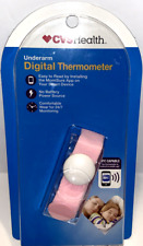 CVS HEALTH Underarm Digital Thermometer Pink Color No Battery Required Brand New - Fayetteville - US