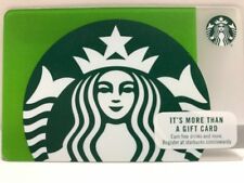 Starbucks 2017 GREEN SIREN Card, no swipes,pin intact, NEW