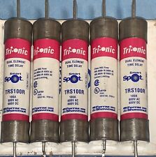 (5) Trionic Smart Spot TRS100R 100a 600v Ac Dc RK5 Fuses - Greenville - US