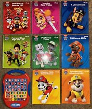 Nickelodeon lot of 8 Paw Patrol My First Smart Pad HC Books Ryder Pups - EUC - Waterford - US