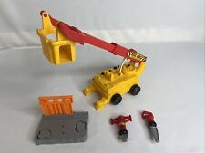 Vintage Big Bolt Construction Incomplete Set. Bucket Lift, Tools