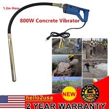 Hand Held Concrete Vibrator Construction Tool Air Bubble Remover W/ 1.2m Hose