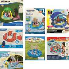 Baby Boat Float Ring Sun Smart Shade Pool Learn to Swim Sprinkler Play Mat + Bag - Stockton - US