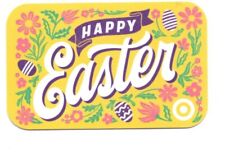 Target Happy Easter Eggs Flowers Gift Card No $ Value Collectible #6233