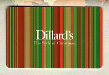 DILLARD'S The Style of Christmas, Stripes 2007 Gift Card ( $0 )