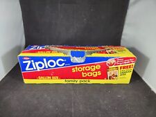 Vintage Ziplock Dow Bags Gallon Size 1986 Kitchen Set Tv Movie Prop Design
