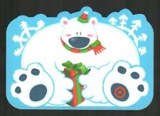 TARGET Polar Bear ( 2008 ) Die-Cut Gift Card ( $0 )