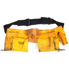 Adjustable Leather Tool Belt for Construction Renovation Carpenters & Plumbers