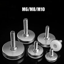 Adjustable Feet Strong Carrying Capacity M6 M8 M10 Leveling Machine Furniture Foot White