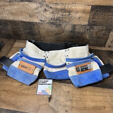 Grip Children’s or Women’s Construction Tool Belt Blue Leather