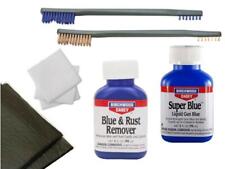 Birchwood Casey Gun Super Blue Kit Rust Remover Two Brushes Patches Pads